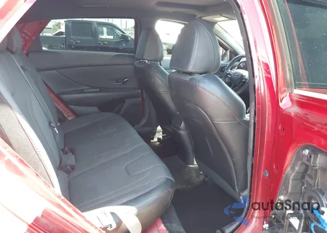 2023 Hyundai Elantra N Line из США, поврежденный, VIN KMHLR4AF1PU617418